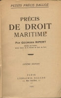 013-precis_droit_maritime_ripert_1952