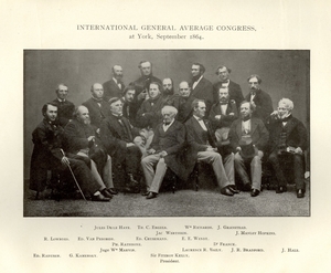 Voir l'image en taille r�elle : International General Average Congress 1864