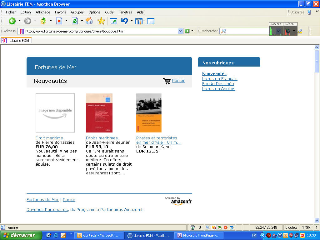 Aller visiter la Librairie !