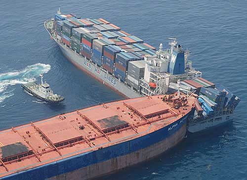 Wan Hai 3007 & Alpha Action du 25 juillet 2007